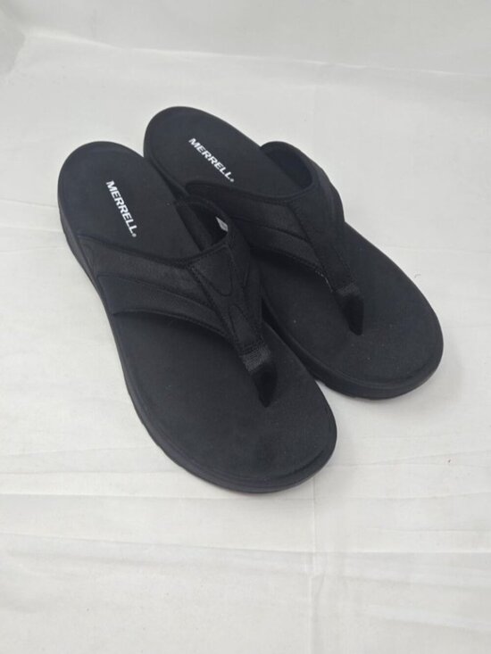Merrell Sandspur 2 Flip Flop Sandals Men\'s Black Size 13 M main image 8